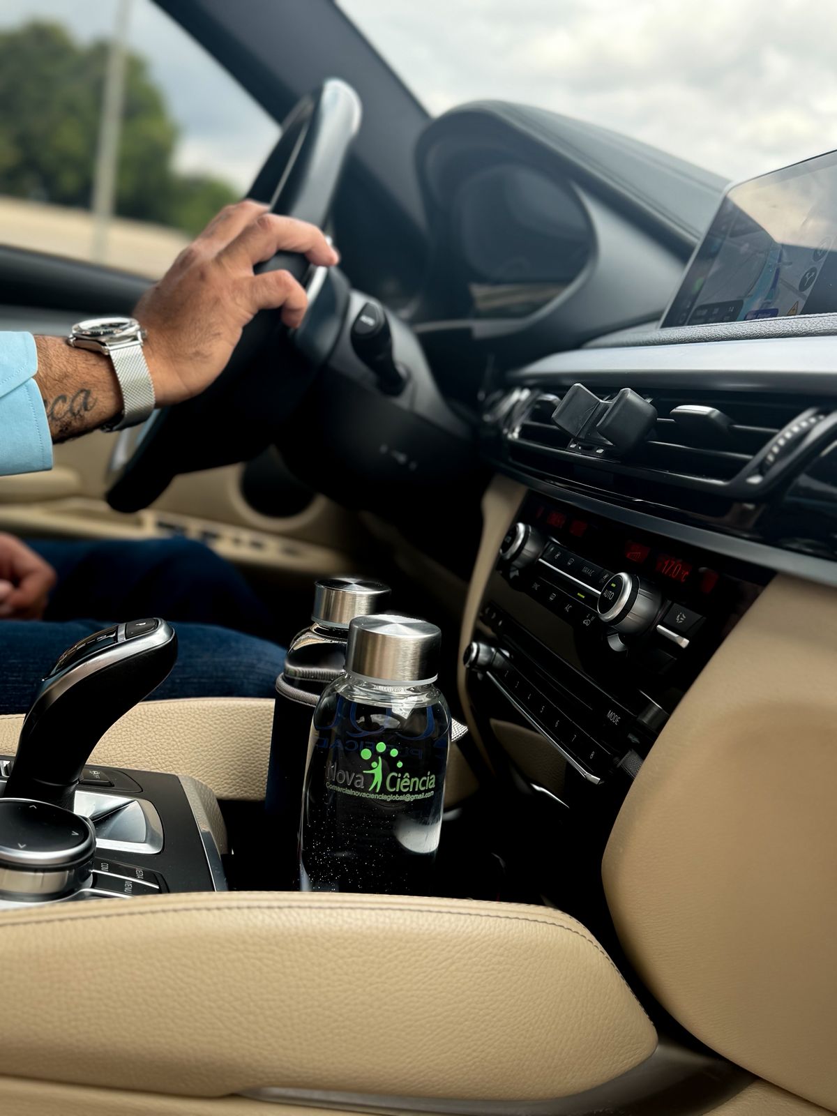 Garrafa Alcalina - Acqua - Cinza Claro - Imagem 2