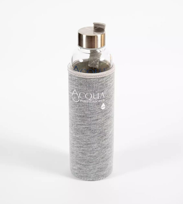 Garrafa Alcalina - Acqua - Cinza Claro